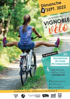 LA RENTREE DU VIGNOBLE A VELO 2022